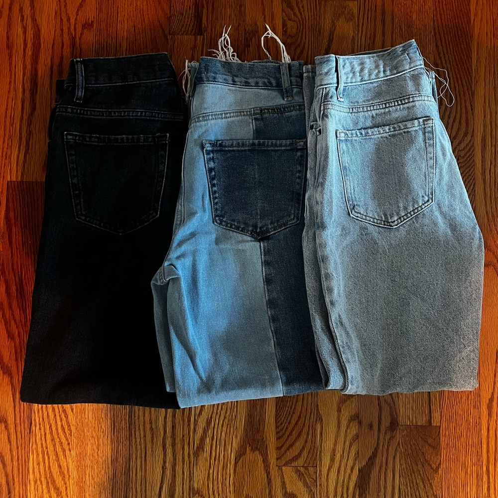 three pack pacsun jeans